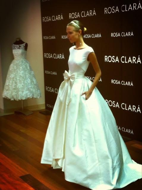 Exclusive Weddings en el #FittingRosaClará: 2014 Collection