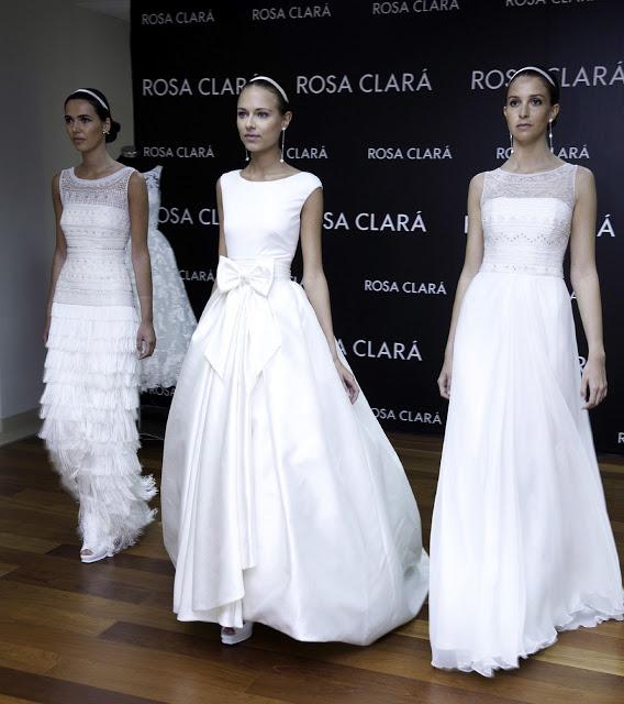 Exclusive Weddings en el #FittingRosaClará: 2014 Collection