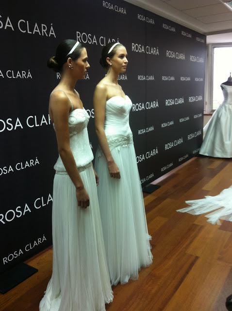 Exclusive Weddings en el #FittingRosaClará: 2014 Collection