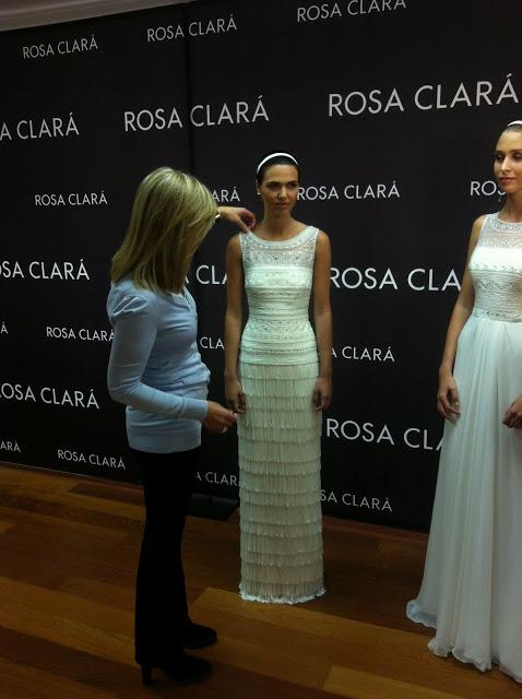 Exclusive Weddings en el #FittingRosaClará: 2014 Collection