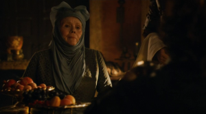 Lady Olenna es la Reina de las Espinas de la Casa Tyrell