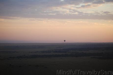 Viaje en globo al amanecer en Masai Mara