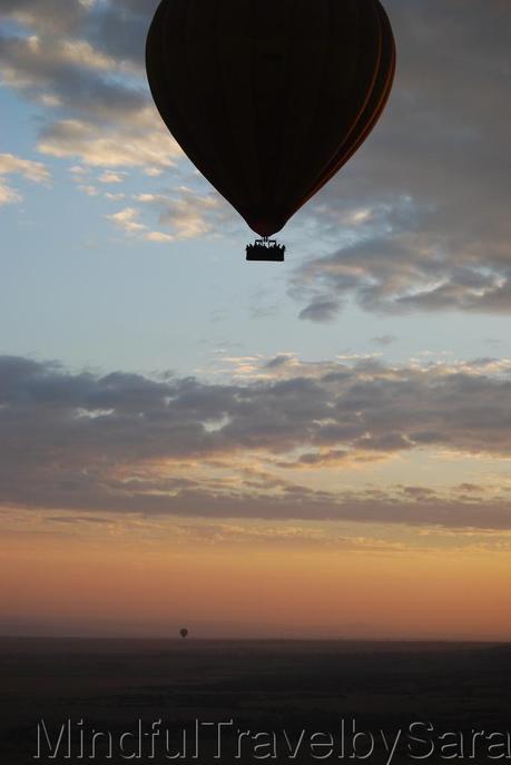 Viaje en globo al amanecer en Masai Mara