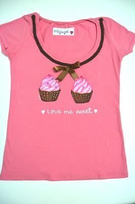 Hoy en el blog os traigo...Una camiseta de lo más dulce!!...