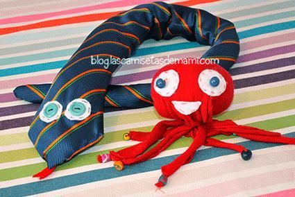 12 meses 12 retos: Una serpiente hecha con corbata Serpiente de corbata