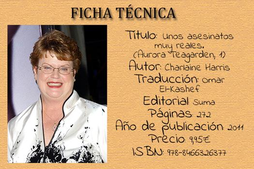 Reseña: Unos asesinatos muy reales (Aurora Teagarden, 1), de Charlaine Harris