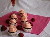 Cupcakes fresa cava (otra versión)