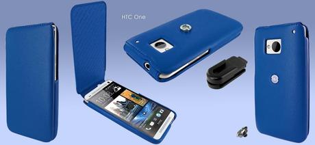 HTC One fundas de Piel Frama