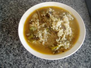 CALDO PARA HACER ARROZ CON POLLO