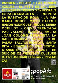 [Noticia] El popArb 2013 desvela su cartel