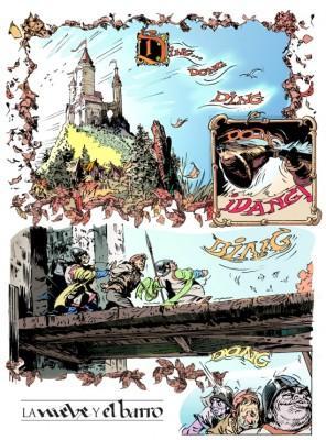 la  nieve y el barro abulí y oswal página cómic