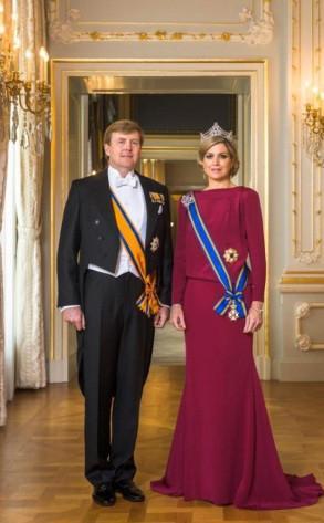 Primera imagen de Máxima y Guillermo como Reyes de los Países Bajos Primera imagen de Máxima y Guillermo como Reyes de los Países Bajos