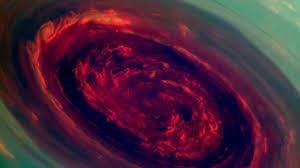 TREMENDO HURACÁN EN SATURNO