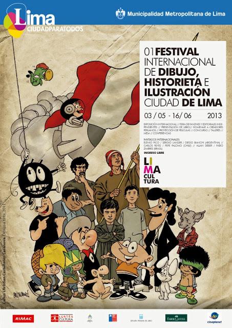 I Festival de Dibujo, Historieta e Ilustración  “Ciudad De Lima”