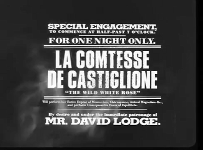 La comtesse de Castiglione - David Lodge (2000)