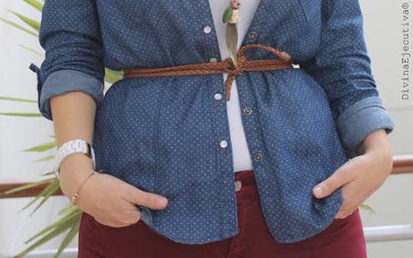 Mis Looks:  Camisa de Jean