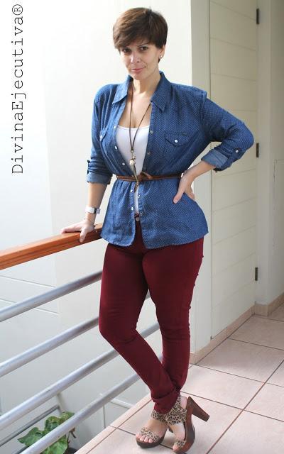 Mis Looks:  Camisa de Jean