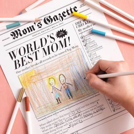 Periodico dibujo niños