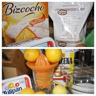 tarta de limón / Zitronentorte