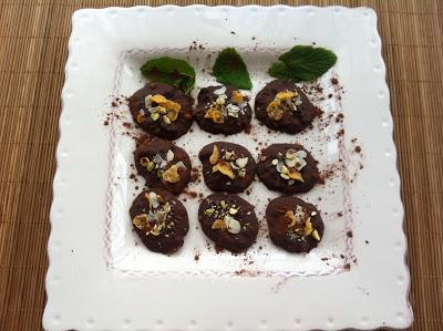 Bombones Crujientes Con Almendras Y Pistachos