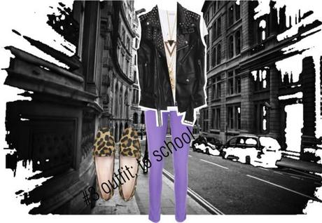 #3 outfit: to school