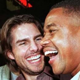 Tom Cruise sorprende a Cuba Gooding Jr. en el teatro Tom Cruise sorprende a Cuba Gooding Jr. en el teatro