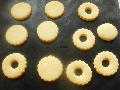 Galletas de gelatina saborizada, normal (con azúcar)