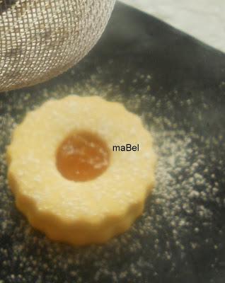 Galletas de gelatina saborizada, normal (con azúcar)