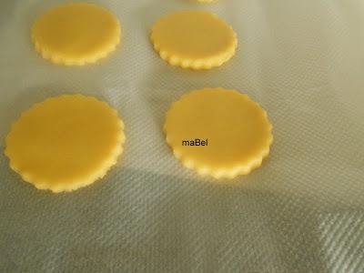 Galletas de gelatina saborizada, normal (con azúcar)