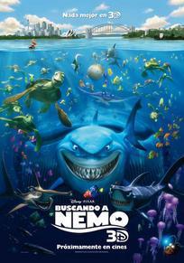 Cartel de Buscando a Nemo 3D