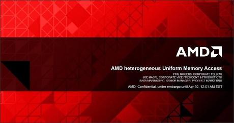 AMD hUMA: El próximo paso evolutivo de los controladores de memoria (ver video)