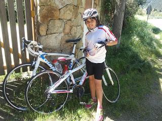 Kids Challenge en Sant Pol y Entreno por carretera en Bici.