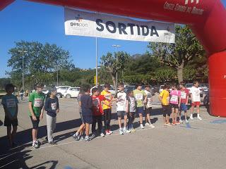 Kids Challenge en Sant Pol y Entreno por carretera en Bici.