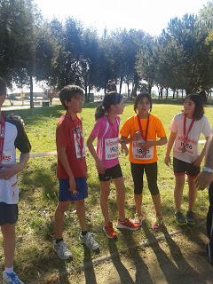 Kids Challenge en Sant Pol y Entreno por carretera en Bici.