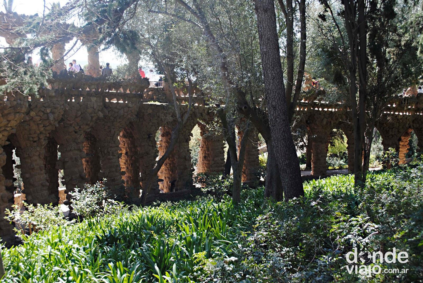 Jardines del Parque Güell