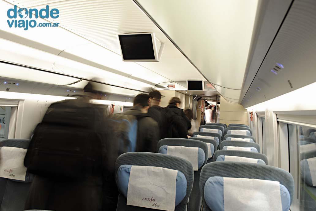 Trenes en Europa, el AVE por dentro