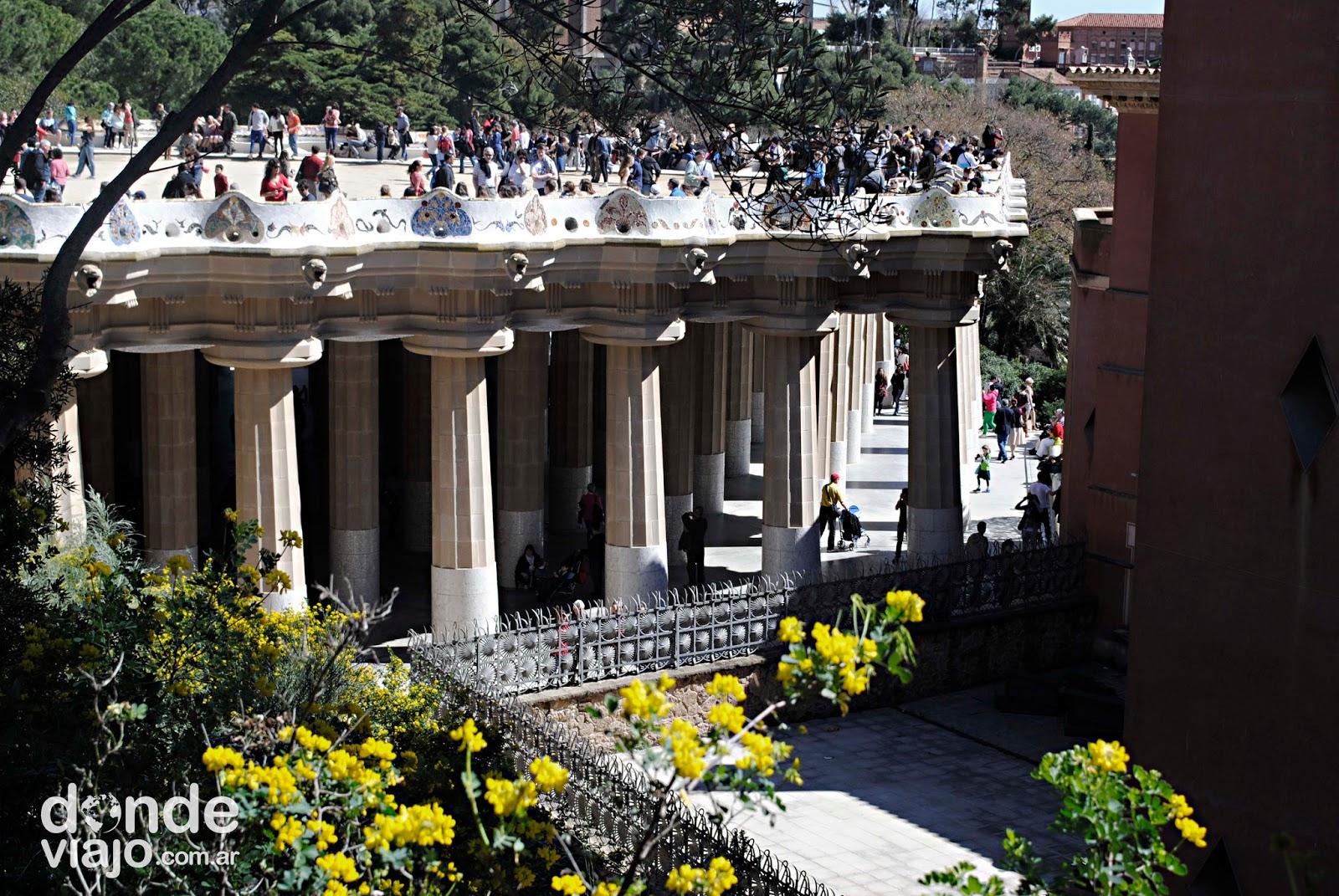 Patio del Parque Güell