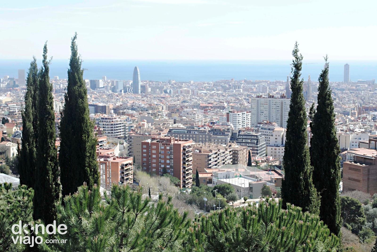 Vista de la ciudad de Barcelona