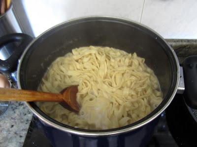 Pasta fresca al ajillo