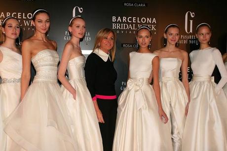 Barcelona Bridal Week 2013 abre con el desfile de Rosa Clará