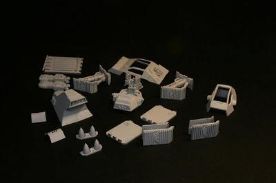 Piezas varias de la Stormraven