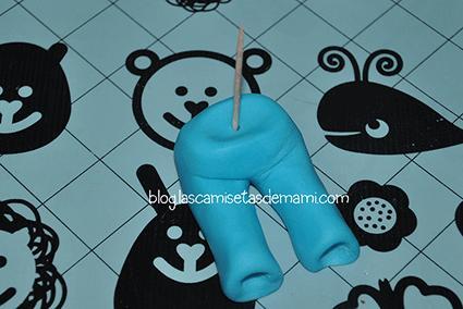 modelar muñeca fondant