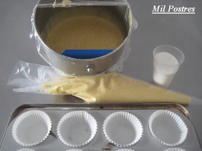 Magdalenas de aceite de oliva