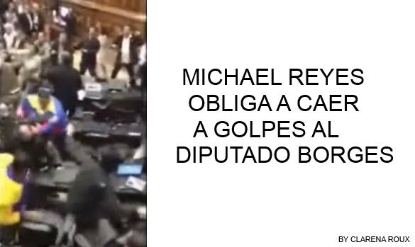 PASO A PASO LA GOLPIZA A MARIA CORINA Y BORGES, BRUTAL !!