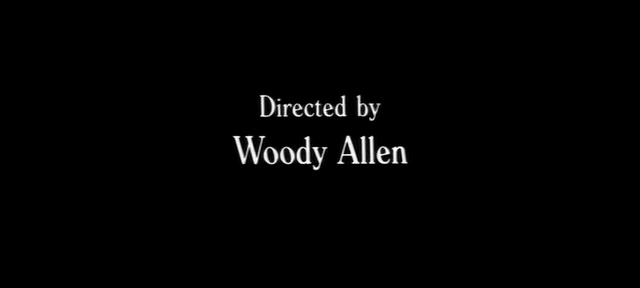 Directed By Woody Allen