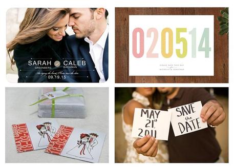 Save the date collage