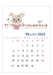 Calendario Mayo