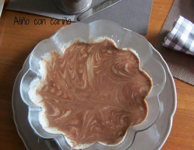 BAVARESA DOS CHOCOLATES PARA ESMERALDA