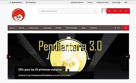 Nueva web www.pendientera.com