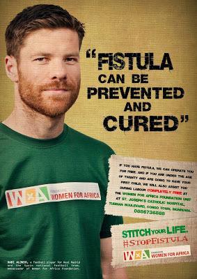 StopFistula: Cambiar el Mundo con Xabi Alonso en el equipo